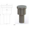 9006 100x100 - 9006 Round Punch for Kingsland iron Worker