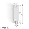 Trumpf 84 Degrees Dies, H = 100 mm - Amada Press Brake Tooling