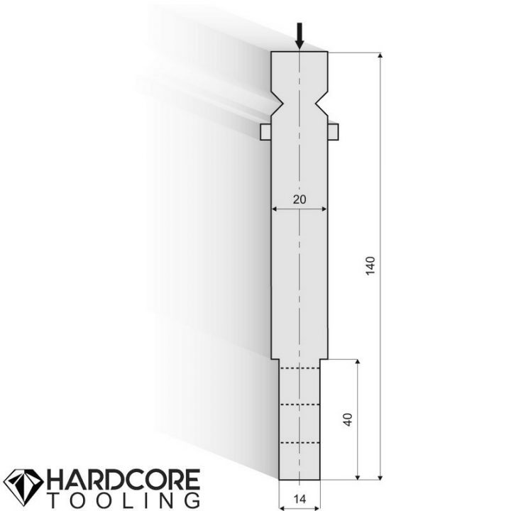 Radius Tools - Amada Press Brake Tooling