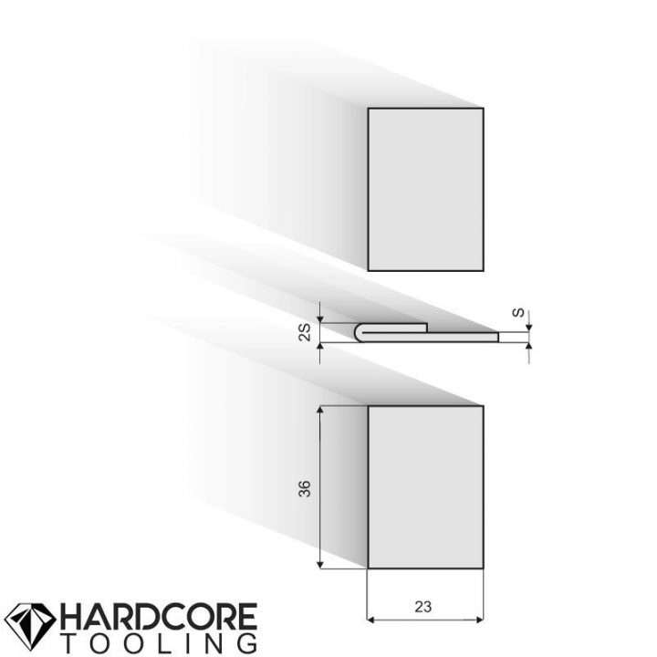 Joggle (Z) tool holder - Amada Press Brake Dies and Punches