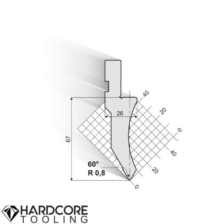 Amada 60 Degrees Punches - Press Brake Tooling