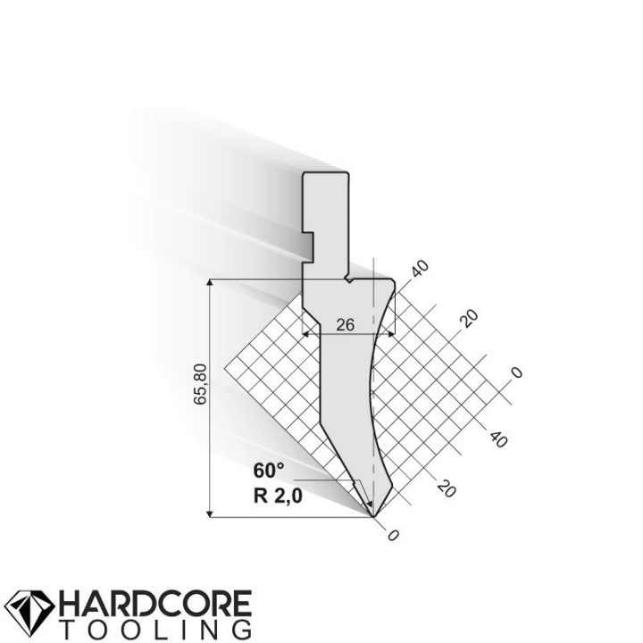 Amada 60 Degrees Punches - Press Brake Tooling