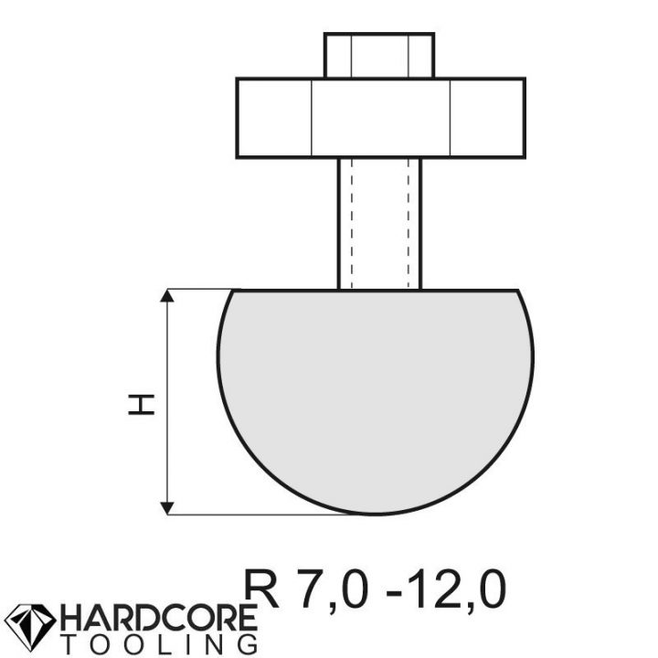 Holder for radius-tools R 7-50 - Press Brake Tooling