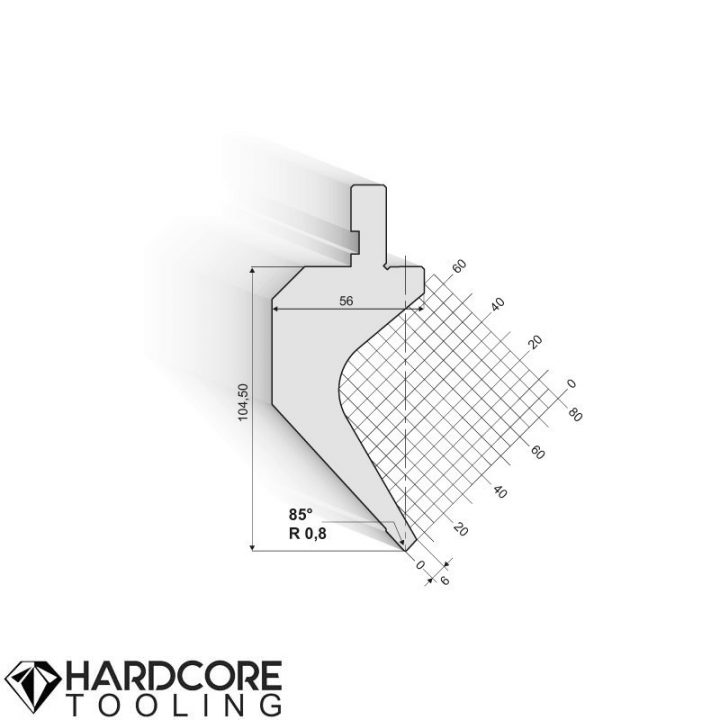 Amada 85 Degrees Punches - Press Brake Tooling
