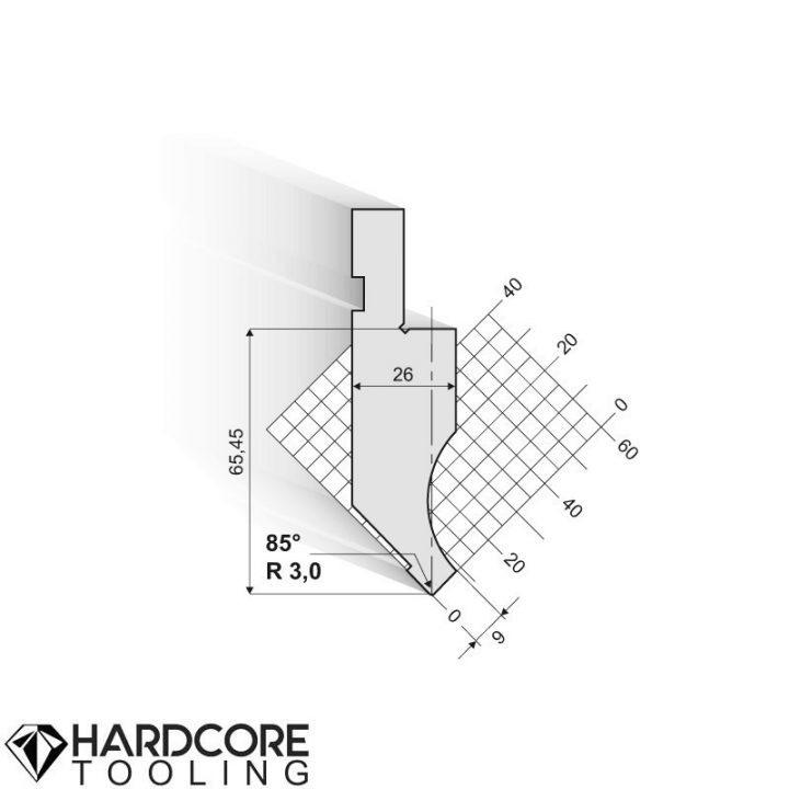 Amada 85 Degrees Punches - Press Brake Tooling