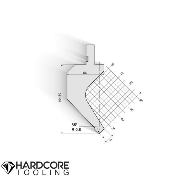 Amada 85 Degrees Punches - Press Brake Tooling