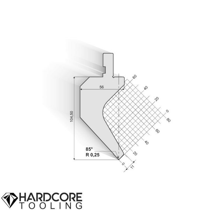 Amada 85 Degrees Punches - Press Brake Tooling
