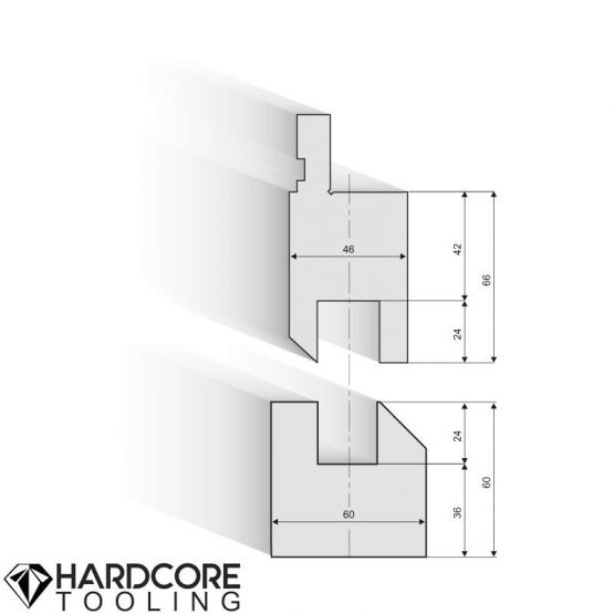 Joggle (Z) tool holder - Press Brake Tooling