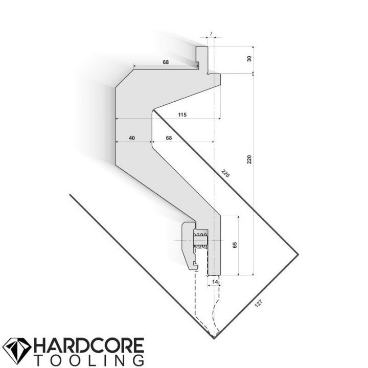 Punch/top-tool Distance Pieces - Press Brake Tooling