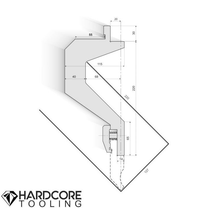 Punch/top-tool Distance Pieces - Press Brake Tooling