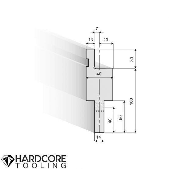 Punch/top-tool Distance Pieces - Press Brake Tooling